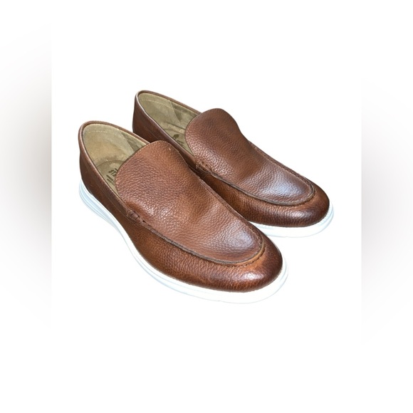 Stafford’s Albert Ortholite Men’s Loafers Shoes Genuine Leather Size 12M - Picture 1 of 11